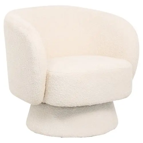 SESSEL ECRU BOUCLE STOFF 78x81x77Hcm Top-Angebot