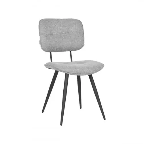 Esszimmerstuhl Lux 49x60x87 cm Zinkgewebe | Schwarzes Metall Jetzt Bestellen