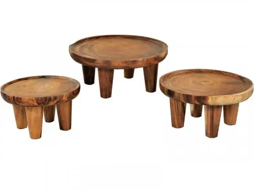 Beliebt Niedrige Tische - Couchtisch, handgefertigt aus massivem Suarholz