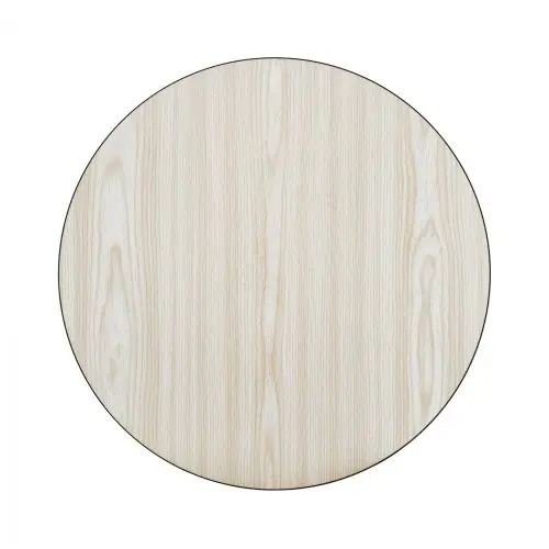 HPL 32 mm Tischplatten günstig kaufen | Tischplatte "Eiche" Ø 60 cm Saisonangebot