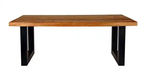 Beliebt Esstisch aus stabilem mangoholz und metallgestell
