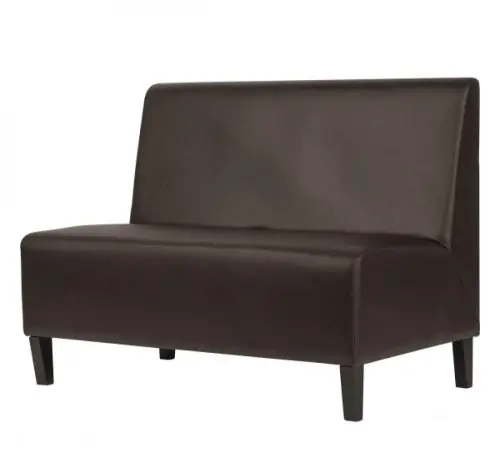 AMERICAN DINERBANK / GASTRONOMIE / LOUNGESOFA / SITZBANK / DINERMÖBEL/BRAUN Nur Für Kurze Zeit