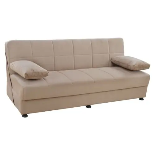 Top-Preis 3-Sitzer Schlaf-Sofa EGE mit Stauraum | In Beige
