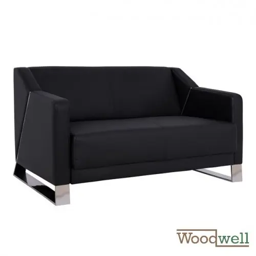 Meistverkauft "Kizzy" 2-Sitzer Sofa, in Schwarz