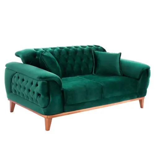 Sale SCHLAFSOFA "BENNINGTON" 2-SITZER IN GRÜN