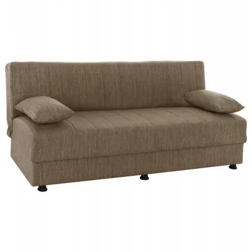SCHLAFSOFA "ANDRI" 3-SITZER CAPPUCCINO 180x72x77 cm Sonderangebot