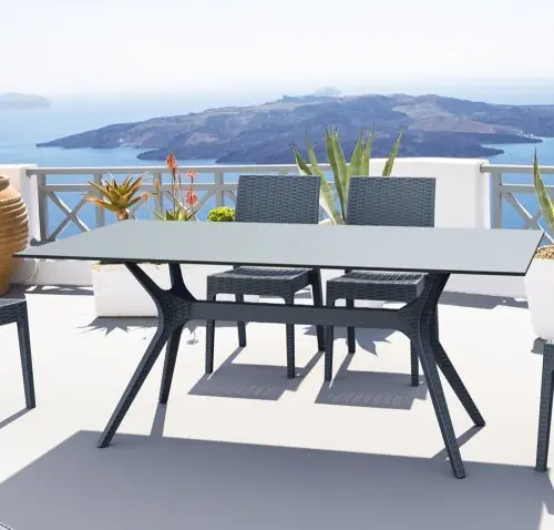 Neue Ware Ibiza XL Tischuntergestell aus Polypropylen 158,5x58x72,5 cm