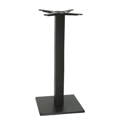 Tischuntergestell "Paris Bar" aus Stahl 107cm Höhe in Schwarz Sonderaktion
