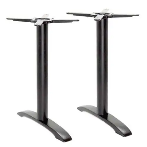 Rabatt Tischuntergestell "Aberdeen 2" aus Gusseisen 72cm Höhe in Schwarz
