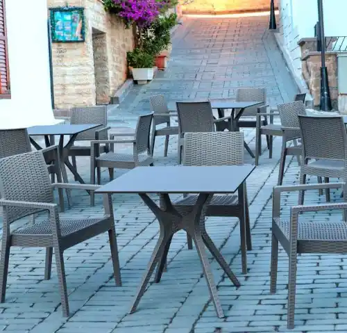 Ibiza S Tischuntergestell aus Polypropylen 58x58x72,5 cm Top-Preis