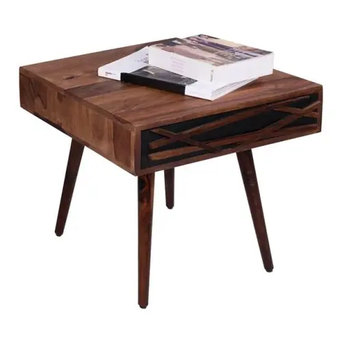 Neue Ware Nachttisch Joleen aus Holz 50 x 50 x 50 cm