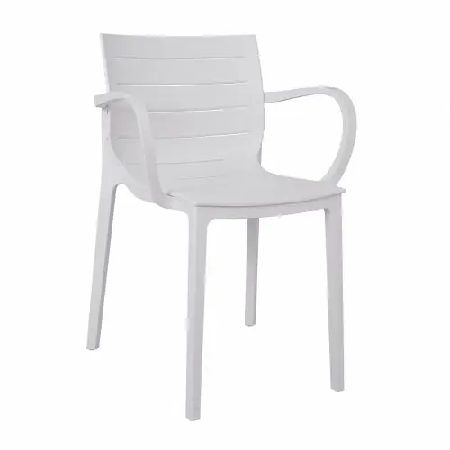 SESSEL "NERISSA" AUS POLYPROPYLEN WEISS 55Χ53Χ81 Preis Gesenkt
