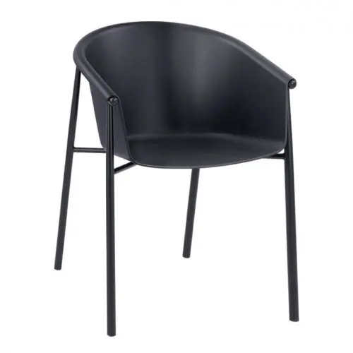 Moderner Polypropylen - Sessel (HELGA) in schwarz Jetzt Kaufen