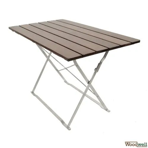 Klappbarer Biergarten-Tisch 120x80 Robinie in 4 Farbtönen Neuheit