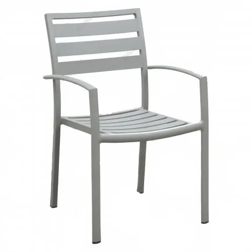 Stapelsessel ONTARIO in grau, 55 cm x 47 x 87 cm Top-Preis