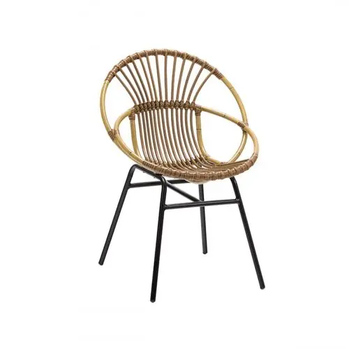 Wochenendangebot TERRASSENSTUHL JASMIN WICKER ALUMINIUM BEIGE