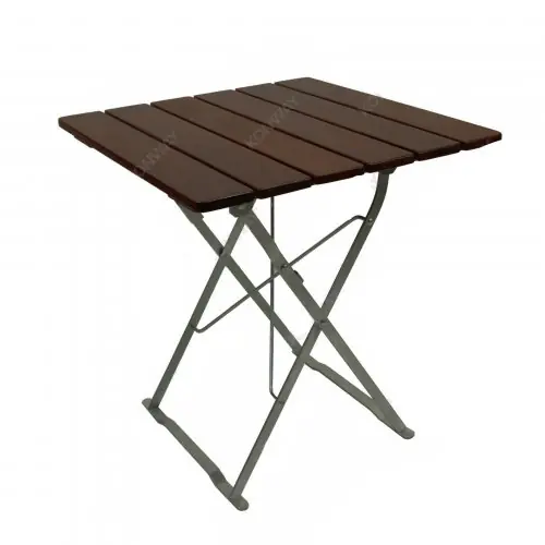 Hochwertiger klappbarer Biergarten-Tisch 80x80 cm Neuheit