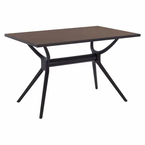 POLYPROPYLEN TISCH & HPL OBERFLÄCHE UND MDF ESCHE SCHWARZ Sofort Bestellen