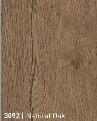 Markenprodukt HPL-Tischplatte ,,Natural Oak“ in Holzoptik 120x80 cm, dicke 12mm