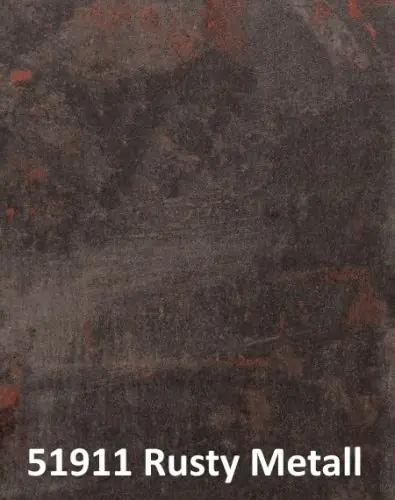 HPL-Tischplatte ,,Rusty Metall“ in Marmoroptik 120x80 cm, dicke 12mm Neuheit