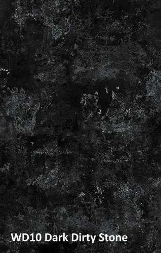 HPL-Tischplatte ,,WD10 Dark Dirty Stone“ in Marmoroptik 120x70 cm, dicke 12mm Direktkauf