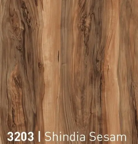 Heißes Angebot HPL-Tischplatte ,,Shindia Sesam“ in Holzoptik 70x70 cm, dicke 12mm