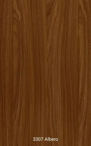 Billig HPL-Tischplatte ,,Albero 3307“ in Holzoptik 80x80 cm, dicke 12mm