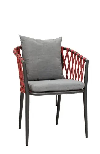 Bestpreis Outdoorstuhl Krosima Red B57 x T61 x H77 cm