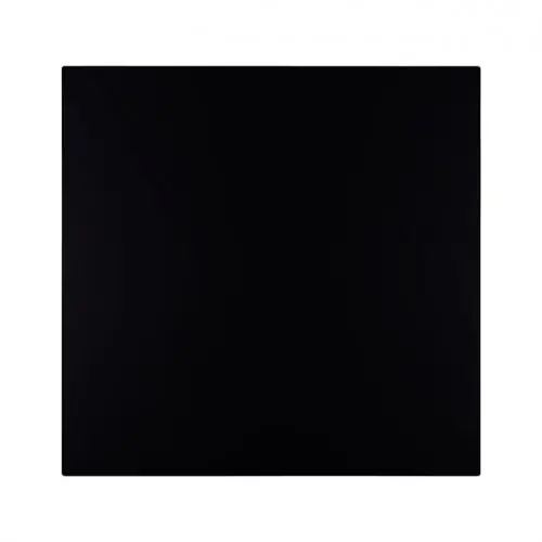 Markenware HPL Tischplatte 70x70 Schwarz