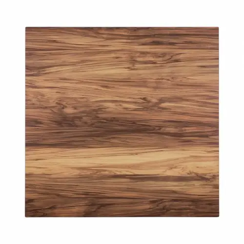 Beliebt HPL Tischplatte Holzoptik 80x80cm