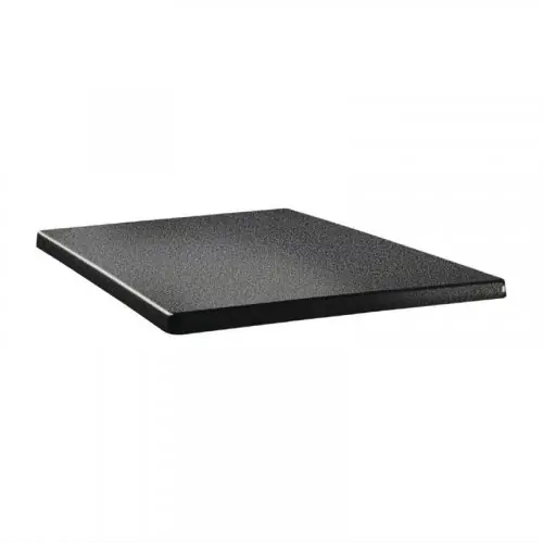 Tischplatte "Topalit Classic Line" in Anthrazit 60x60 cm 3,4cm Stärke Preis Gesenkt