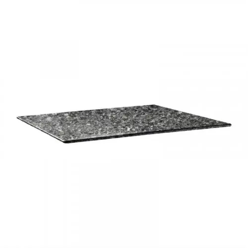 Tischplatte "Topalit Smartline" in schwarzem Granit 120x80 cm 1,9cm Stärke Neue Ware