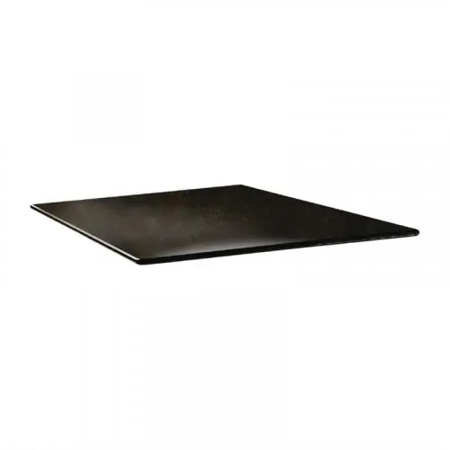 Sonderaktion Tischplatte "Topalit Smartline" in Zypern Metall 70x70 cm 1,9cm Stärke