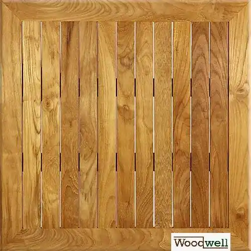 Jetzt Bestellen Terrassentischplatte "TEAK" aus Holz 70x70cm
