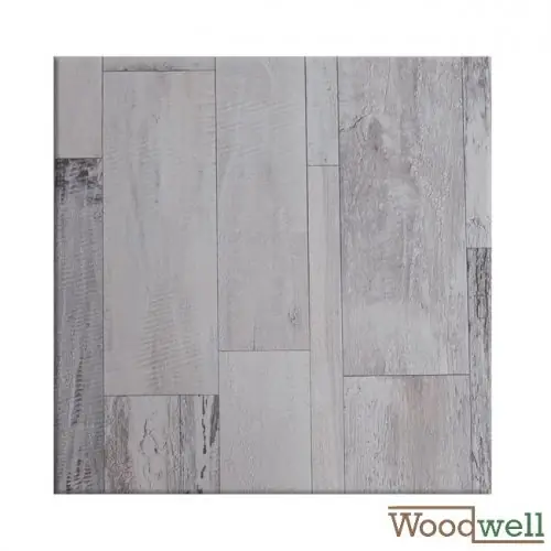 Werzalit Tischplatten günstig kaufen | Tischplatte "Weiße Blockfarbe" 60x60 cm Neu