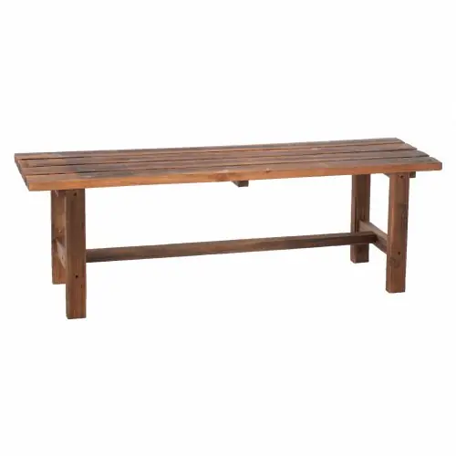 Solange Der Vorrat Reicht HÖLZERNE HOLZBANK 122X36X40cm.