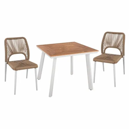 ESSENSET AUS ALUMINIUM WEISS Begrenztes Angebot