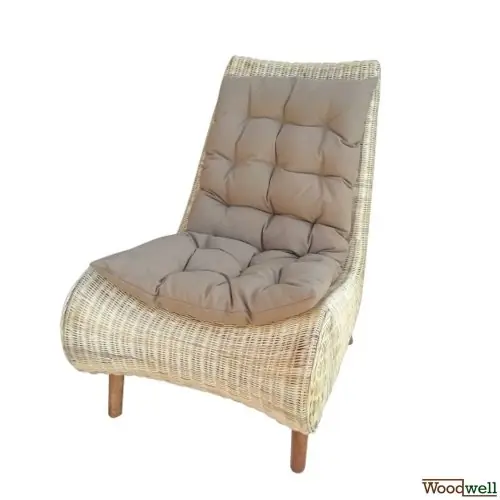 AGAPI Sessel aus Rattan und Teakholz Sofort Bestellen