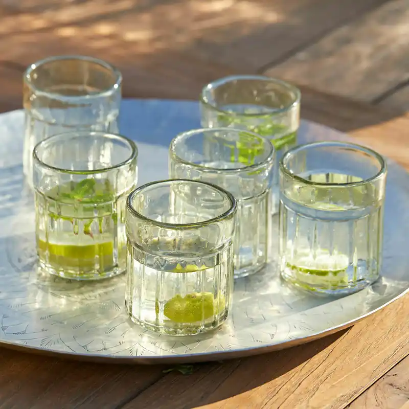 Glas 6er Set Roseville Sale