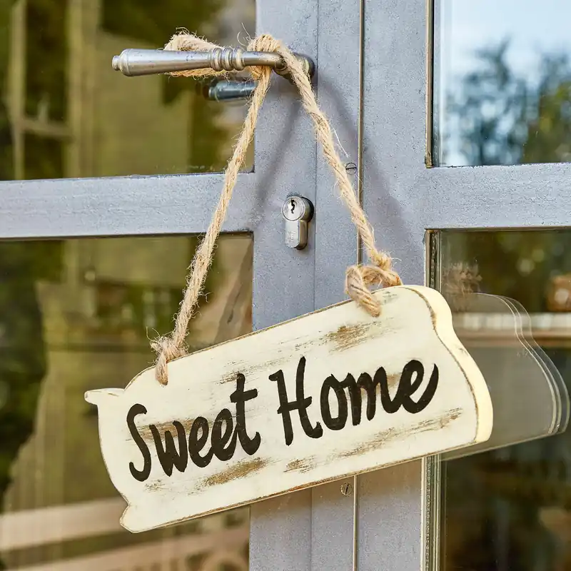 Dekoboard Sweet Home Nur Für Kurze Zeit