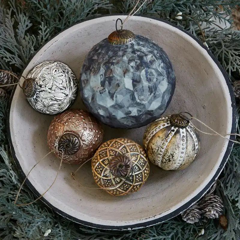 Markenprodukt Weihnachtsschmuck 5er Set Jilian