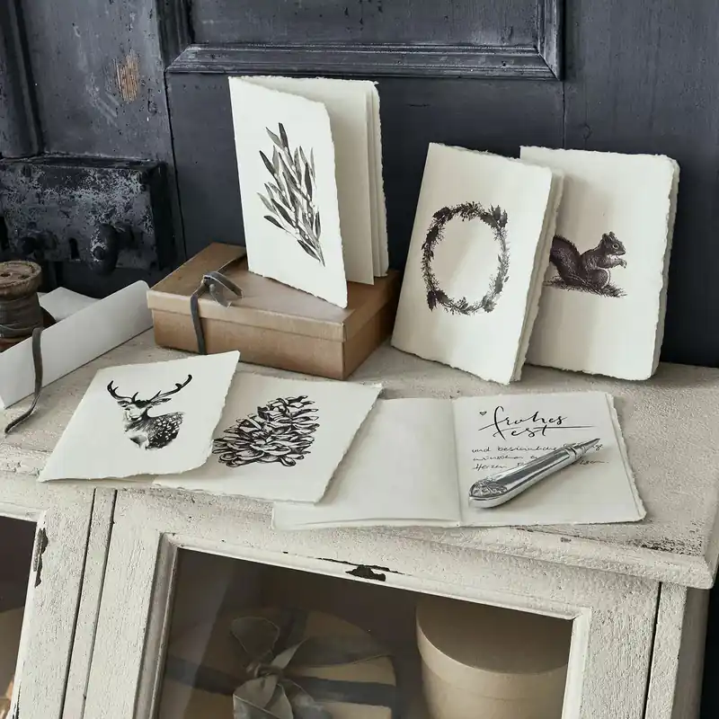 Schneller Versand Grußkarten 6er Set Previa