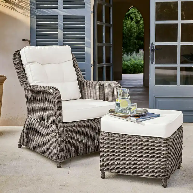 Sessel mit Hocker Bromyard Wochenendangebot