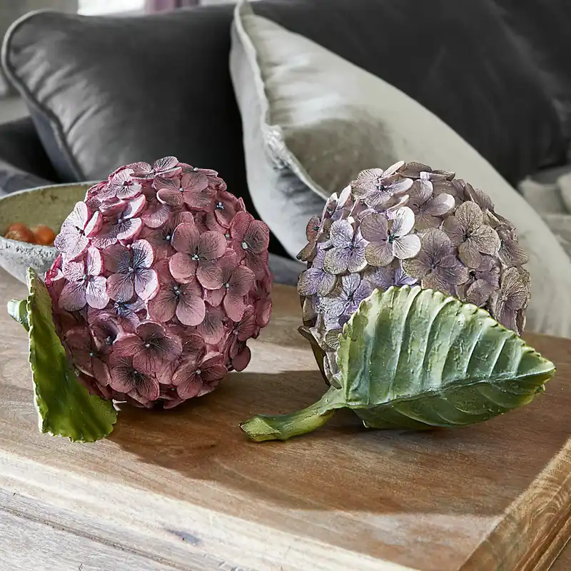 Dekoblume 2er Set Hortensie Geprüft