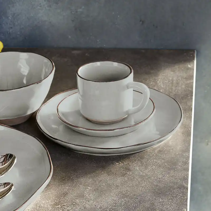 Expressversand Tasse mit Untertasse 6er Set Biarré
