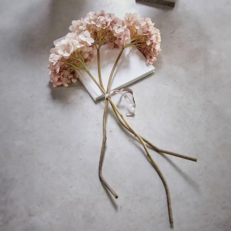 Deko-Blume 3er Set Amarente Echt