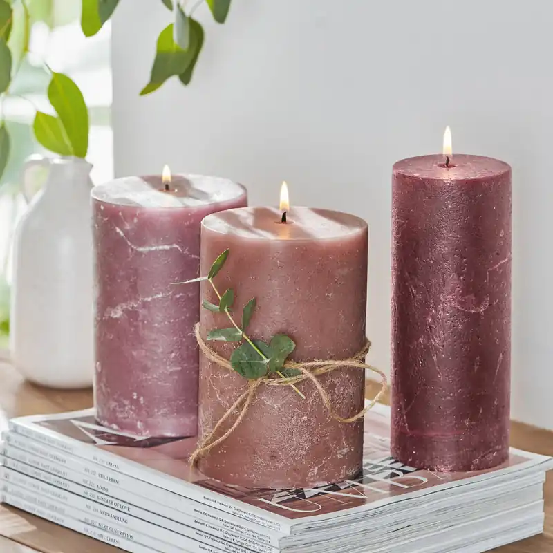 Neue Ware Kerze 3er Set Salis