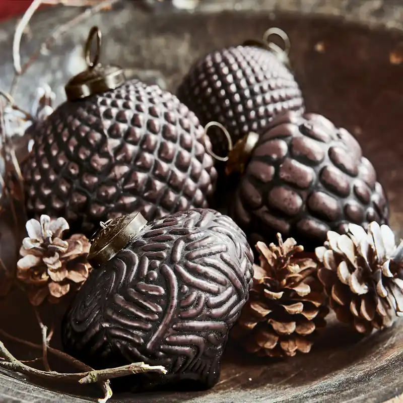 Abverkauf Weihnachtsschmuck 4er Set Meyen
