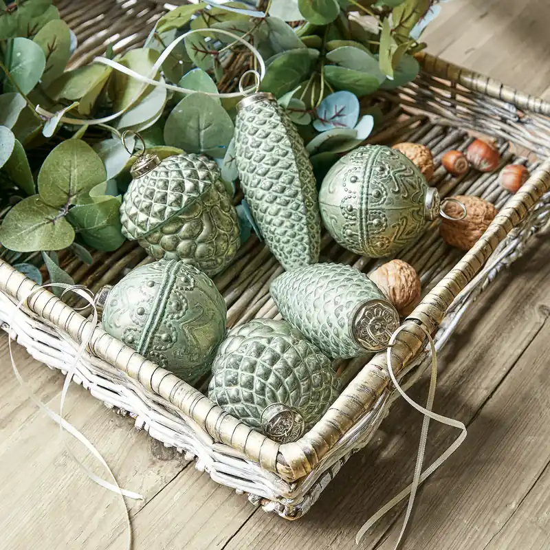 Günstig Weihnachtsschmuck 6er Set Quirat