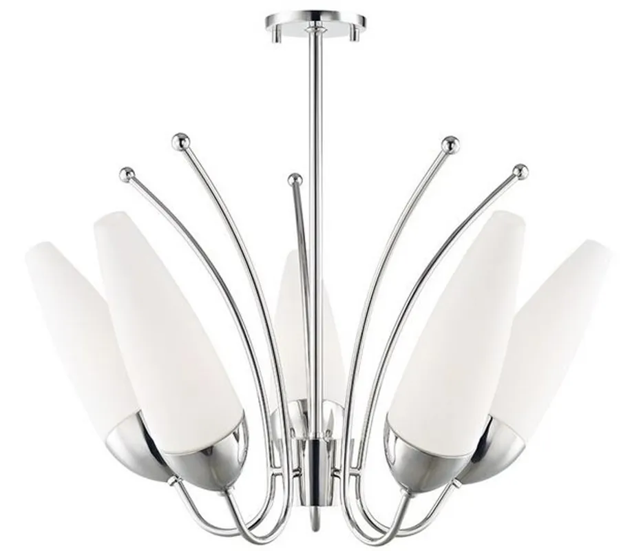 Mega-Angebot Casa Padrino Designer Kronleuchter Silber / Weiß Ø 69 x H. 43 cm - Moderner Kronleuchter - Luxus Qualität
